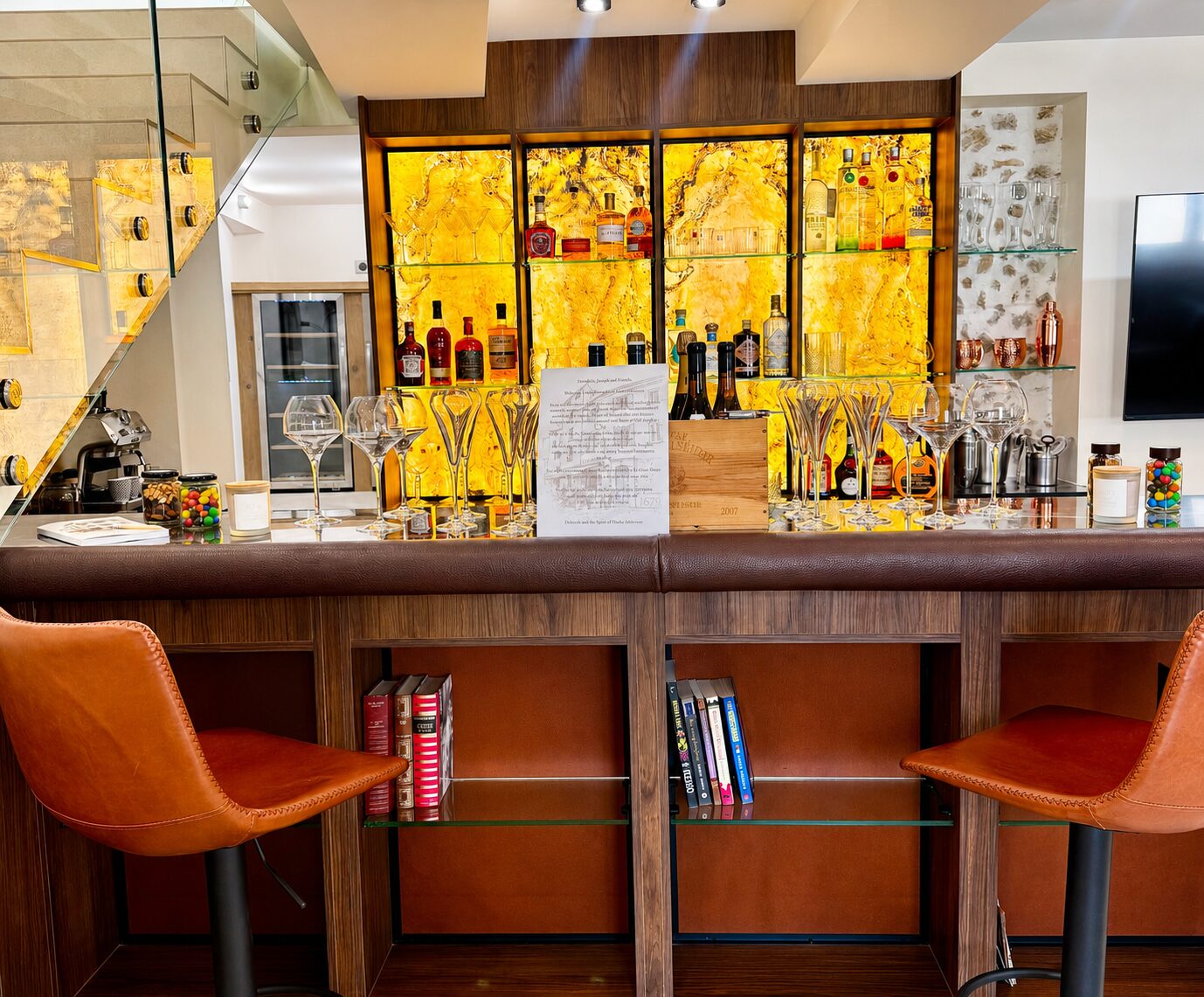 Bar privé — conciergerie Le Palais Aubernon