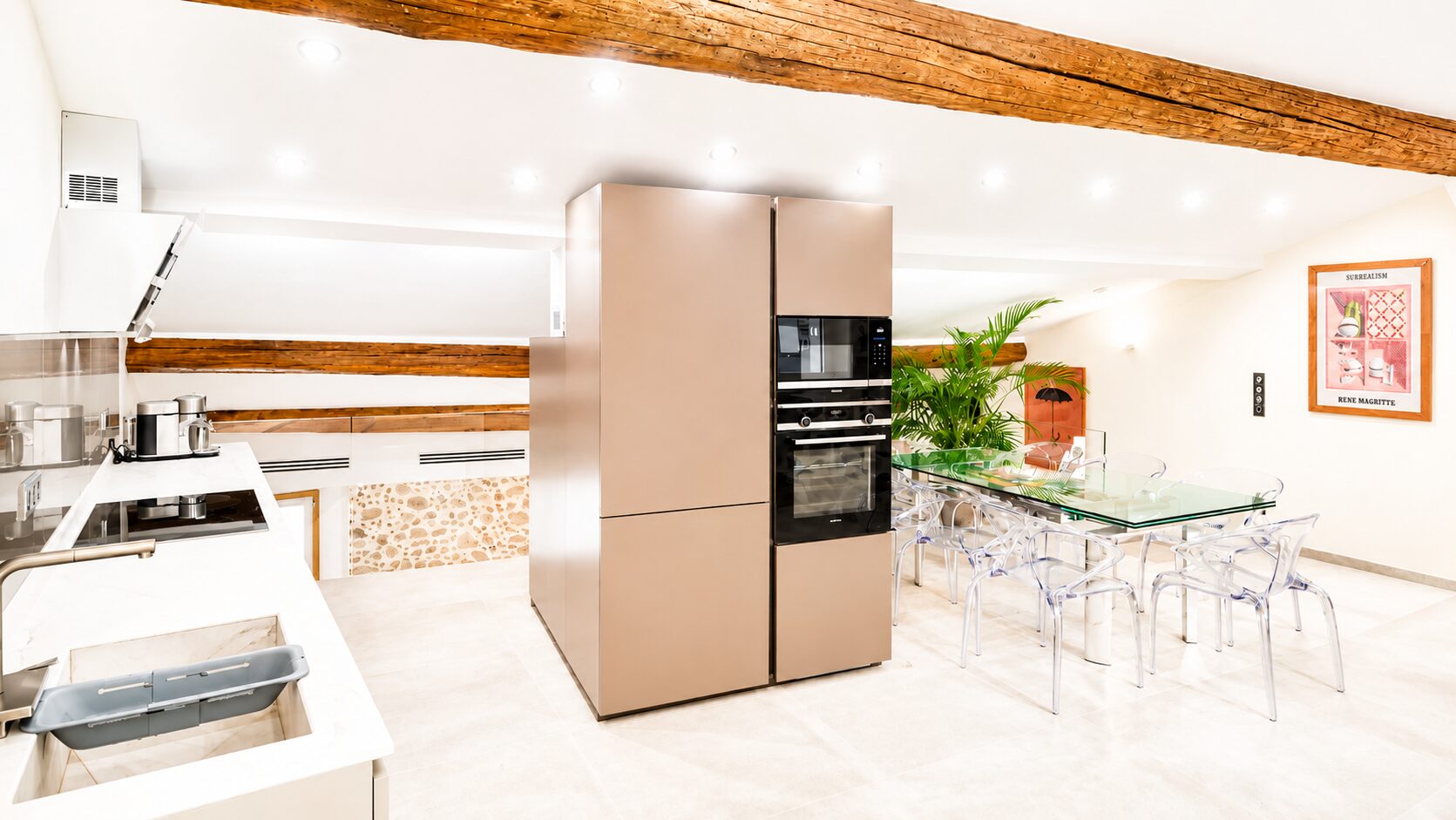 Duplex Prestige — cuisine et salle à manger