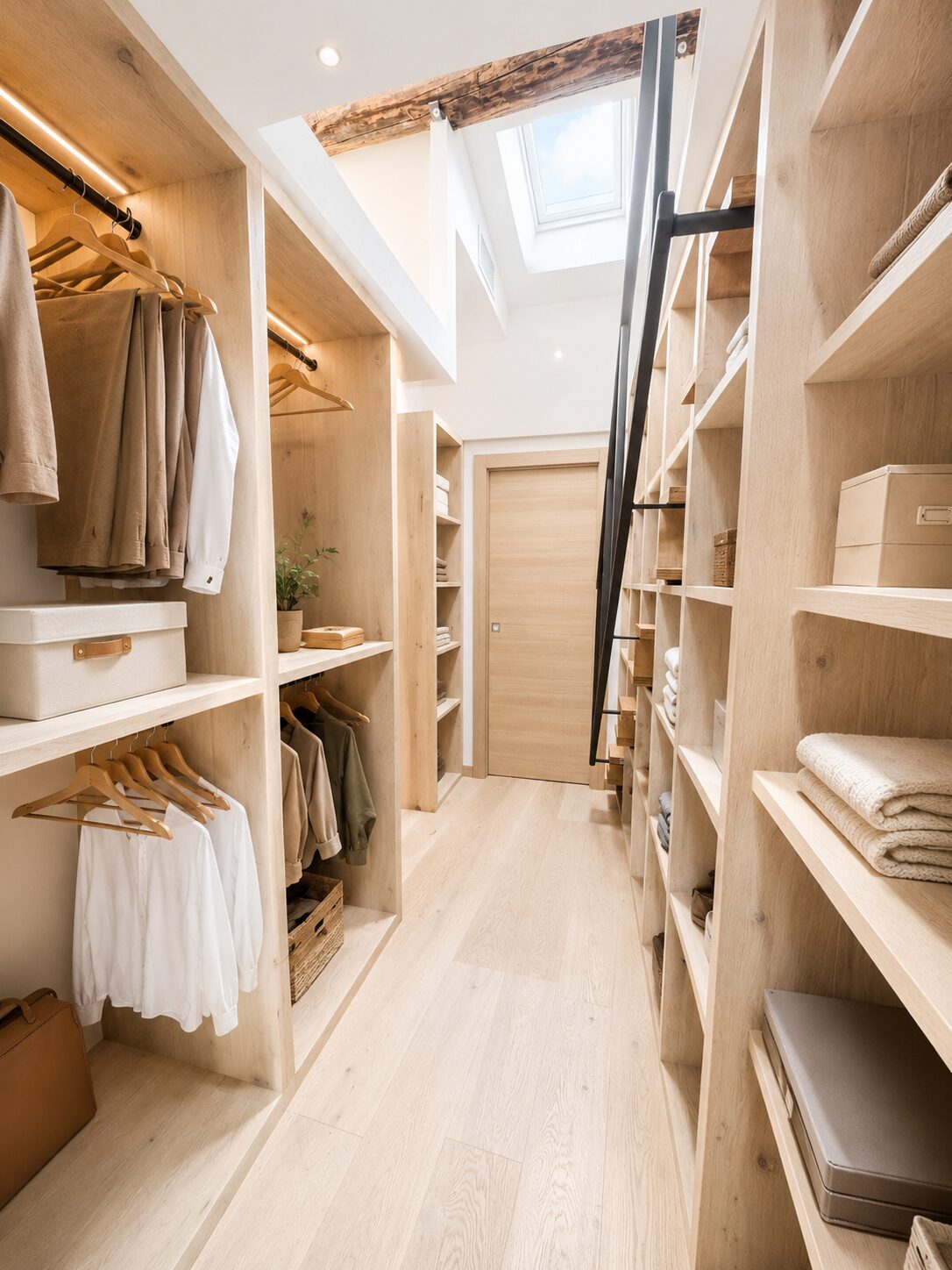 Suite parentale, dressing