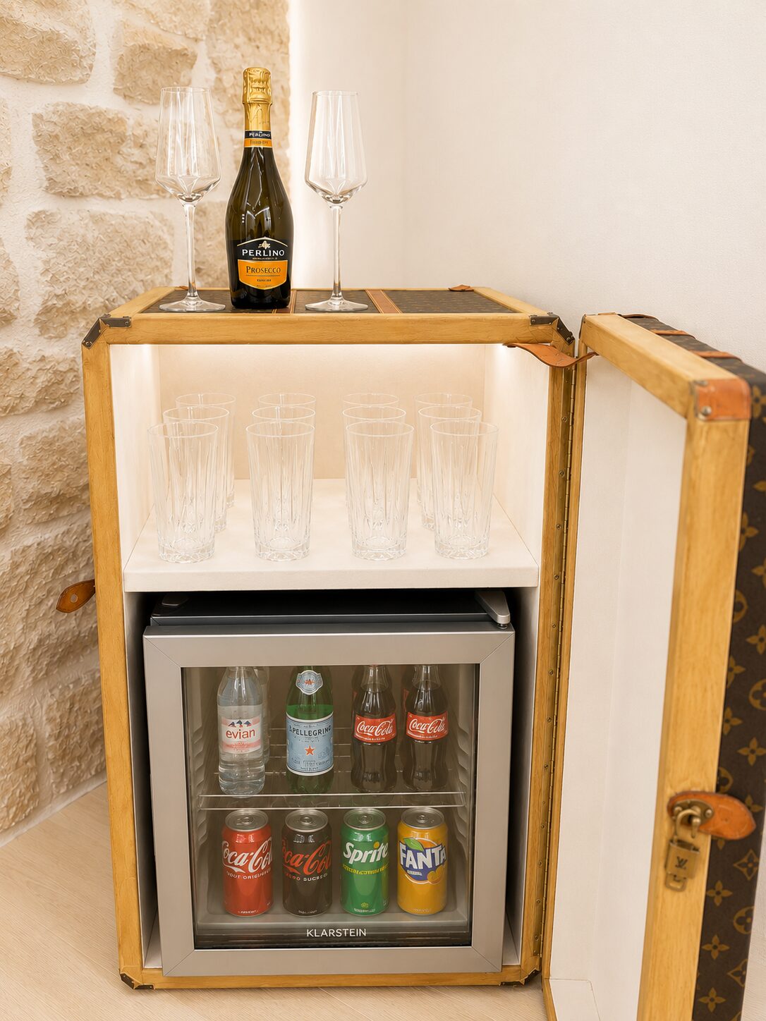 Suite parentale, minibar