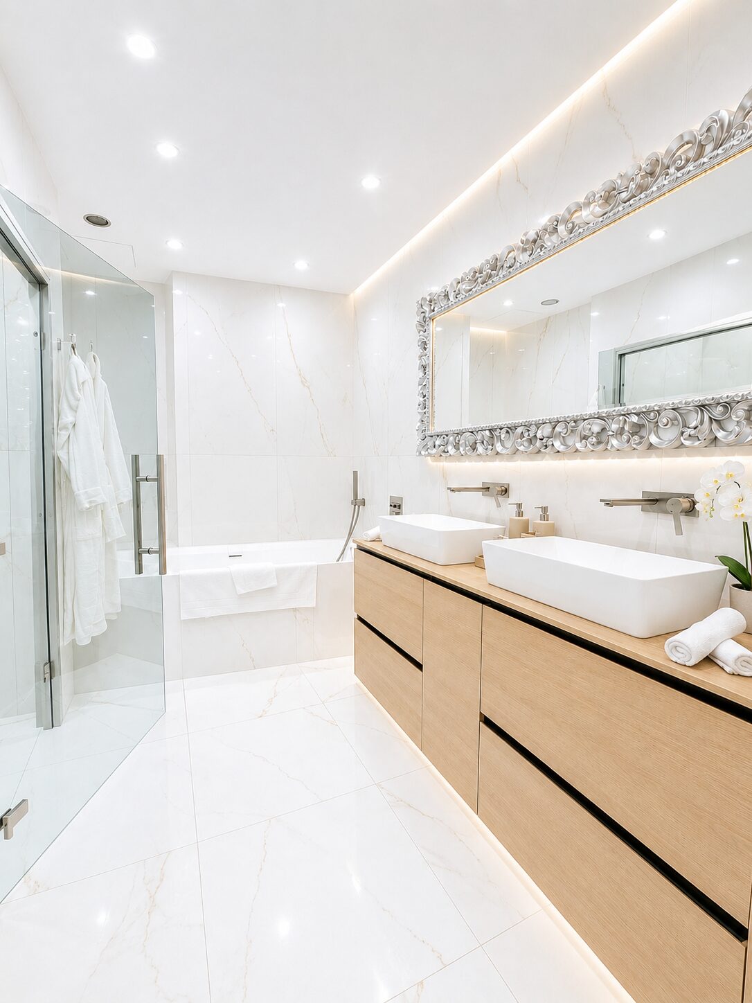 Suite 2, salle de bain double vasque